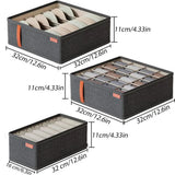 Underwear Organizers Socks Bra Storage Box Cabinet Drawer Organizer Storage Clothes Arrange Household Classified Storage Case