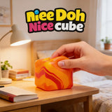 2026 NeeDo# Nice Cube Sensory Squeeze Toy with Super Solid Squish Stress Relief Anxiety Sensory Tool - 2.17" Cube New