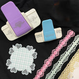 Effort-saving Embossing Device Hollow Lace Edge Pressing Device Punching Device Diy Kindergarten Handmade Greeting Card