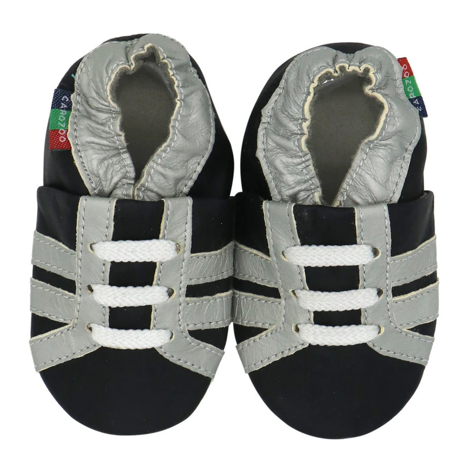 002Carozoo Girl Boy Shoes Soft Sheepskin Leather Shoes Skid-Proof Soft Soled Shoes Baby First Walkers Shoe Fit 0-24 Monther