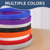 2/30M 2mm - 25mm High Density Nylon Mesh Tube Wire Insulated Sheath 12colors Cable Sleeve PET Expandable Braided Sleeving