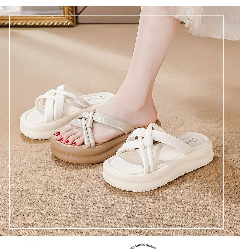 Summer New Arrival Sandals Slides Fashion Breathable Non-slip Lightweight Casual Indoor Outdoor Beach Daily Slippers