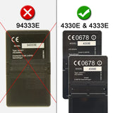 New 4330E 4333E 4332E 4335E 4333EML 4330EML 433.92MHz Electric Gate Remote Control Handheld Transmitter