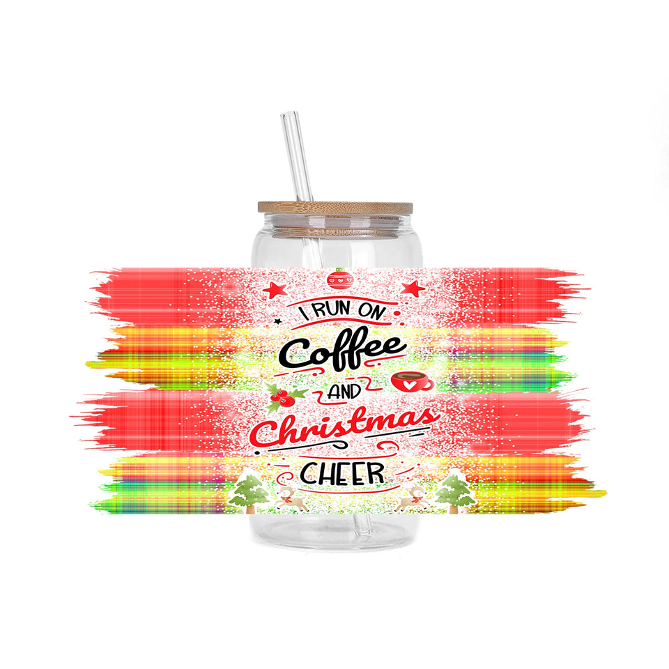 Coffee vibe Series easy peel waterproof DIY decoration decals 3D transfers uvdtf crystal sticker 16oz uv dtf cup wraps