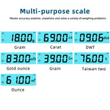 High Precision Digital Scale 1000g x 0.01g Digital Jewelry Scale Kitchen Laboratory Balance Electronic Weighing Balance Scale