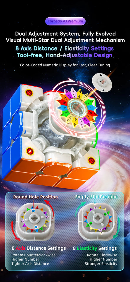 QiYi XMD Tornado V3 Premium 3x3 Flagship UV Magic Cube V3 Premium 3x3 Standard Premium 3x3 Pioneer UV Puzzle Toys Kid Gift