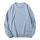 Autumn O-Neck Cotton Women's Sweatshirt Hoodies Basic Loose Casual Women Pullover Solid Sweatshirt Ladies Tops Factory Wholesale