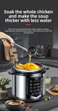 ‌13L Commercial Heavy Duty Pressure Cooker,Restaurant Grade Electric Steamer,Breakfast Buffet Auto Keep Warm Function