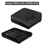 Argon ONE V3 M.2 NVME Case for Raspberry Pi 5 Aluminum Shell Bulit-in PWM Fan Heatsinks for RPI 5