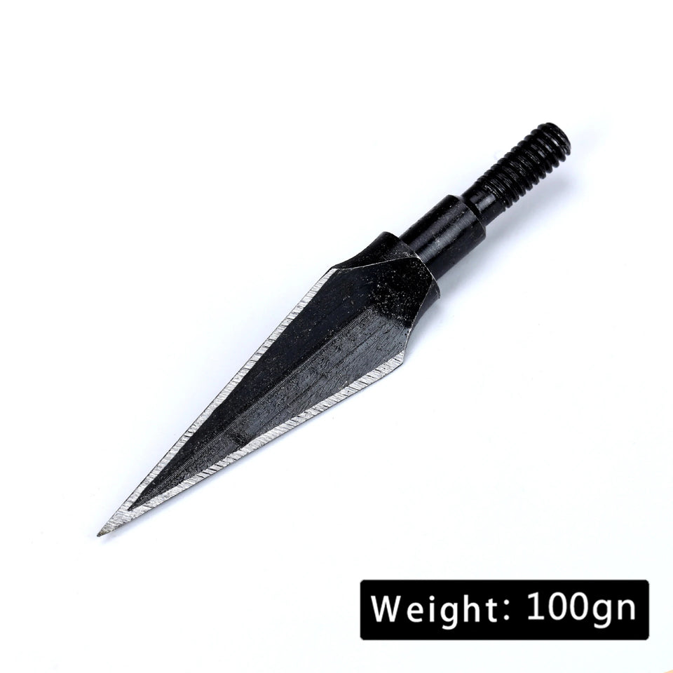 3pcs Hunting Broadhead 100gn-150gn ArrowHead Arrows Points for Compound Recurve Traditional Bow Crossbow Hunting Archery Outdoor