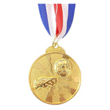 1-30PCS Zinc Alloy Award Medals Gold Silver Bronze Prizes Award Soccer Football Medals for Championship Sports Competition