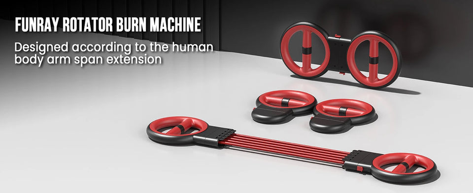 AKLUER Rotator Burn Machine, 3-in-1 Multi-Functional Arm Exerciser,Ideal for upper body strength training at home and gyms