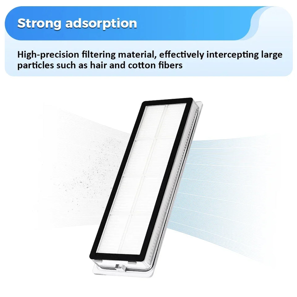 For Xiaomi Robot Vacuum X20+/X10+ /X20 Plus/X10 Plus Parts Mop Cloth Dust Bag Roller Side Brush Hepa Filter Part Accessories