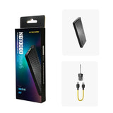 NITECORE NB10000 Gen4 10000mAh 9V Carbon Fiber Power Bank 22.5W Fast Charge Mobile Outdoor Powerbank IPX7 Dual USB-C