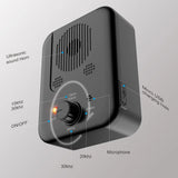 HOMEFISH Ultrasonic Barking Stop Device  Dog Driving Device Noise Prevention Training Device Automatic Dog Barking Stop Device