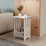 Small Bedside Table Sofa Side Table Living Room Cabinet Side End Coffee Tea Table Nightstand Storage Shelf Bedroom Furniture