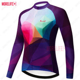 MLC Free Riding Suit Triathlon Long-sleeved Cycling Jersey Top Downhill Mountain Bike Sweatshirt Maillot Ciclismo Summer Unisex