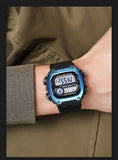 SKMEI 2126 Digital Countdown Sports Watches for Men LED Display Waterproof Stopwatch Mens Wristwatch Alarm Clock montre homme