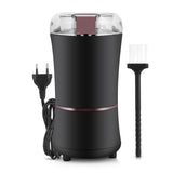 Black Fast-even Grinding Spice Grinders 400W Coffee Grinders for Grinding Coffee Beans Herbs Spices for Grinding Nuts Seeds