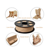JAYO filaments petg 5Rolls Mixed colors 3D Printer Filament 1.75mm 100% No Bubble FDM 3D Printer Materials DIY Gift 1.1KG/1rolls