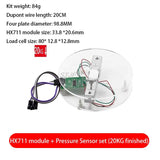 Digital Load Cell Weight Sensor HX711 AD Converter Breakout Module 1KG-20KG Portable Electronic Kitchen Scale for Arduino Scale