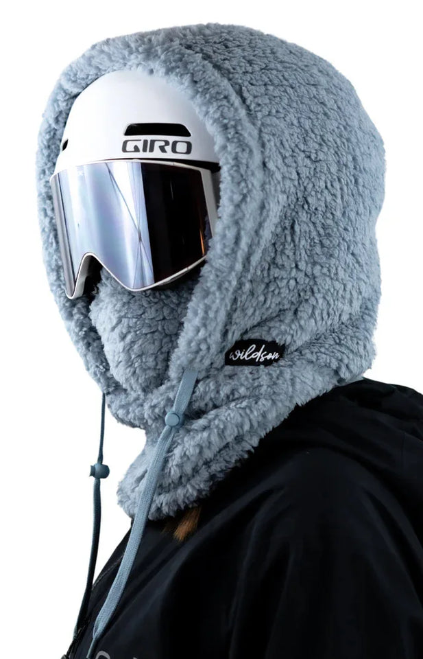 Furry Winter Ski Riding Cold Mask Warm Neck Scarf Hood Plus Velvet Thick Windproof Ear Protection Hat