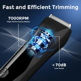 SEJOY Body Pubic Hair Trimmer for Men With Standing Recharge Dock,Balls Women Lady Shaver Hair Removal Bikini Trimmer