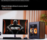 WJCOOLMAN Craftsman Series Small Chassis Home-Type Desktop Computer Supports M-ATX Motherboard - Compact Gaming PC Build