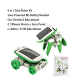 New six-in-one solar robot technology experiment diy assembly technology small production special science teaching materials