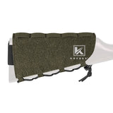 KRYDEX Tactical Rifle Stock Pack For Right Hand Cheeck Pad Buttstock Ammo Holder Hunter Utility Accessories Pouch