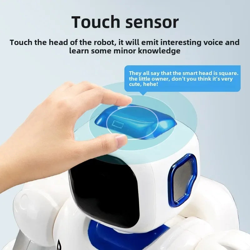 AI Coding Robot for Kids 3-6 | Voice Control & Dance Programming STEM | Educational Gift with Remote Learning Games