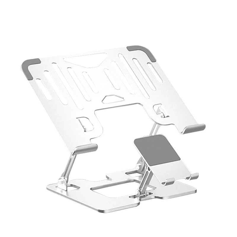 Laptop Stand Office Liftable Carbon Steel Laptop Stand Two in One Heightened Foldable Vertical Cooling Ergonomic Laptop Stand