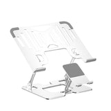 Laptop Stand Office Liftable Carbon Steel Laptop Stand Two in One Heightened Foldable Vertical Cooling Ergonomic Laptop Stand