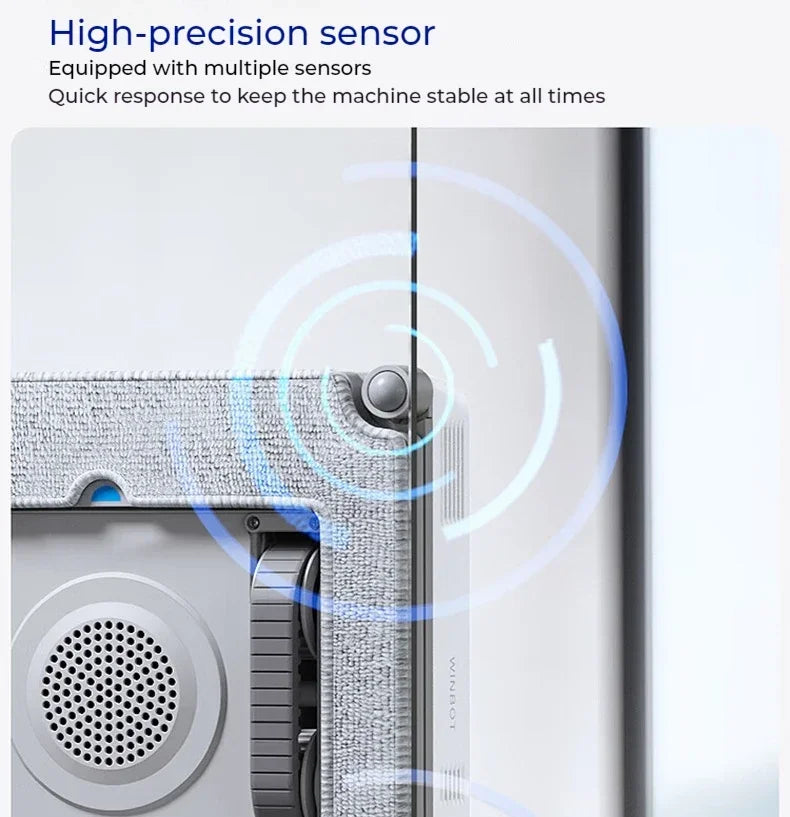 New Original ECOVACS Window Cleaning Machine WINBOT AIR MINI Window Cleaning Robot 8000Pa Glass Vacuum Cleaner