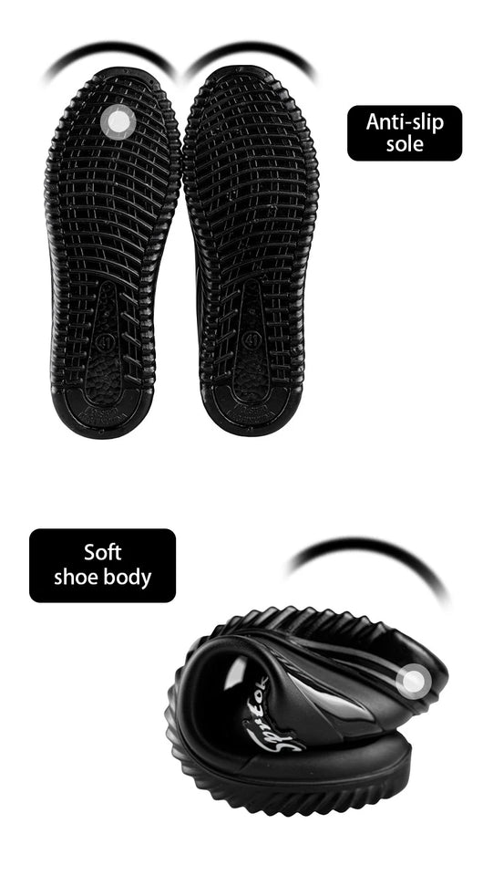 Couples Short Rain Shoes Fashion Light Waterproof Shoes Non-Slip Sports Korean Rain Boots