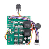 DC10-55V 60A DC Motor Speed Controller With Switch Bidirectional Forward and Reverse Digital Display Motor Speed Control