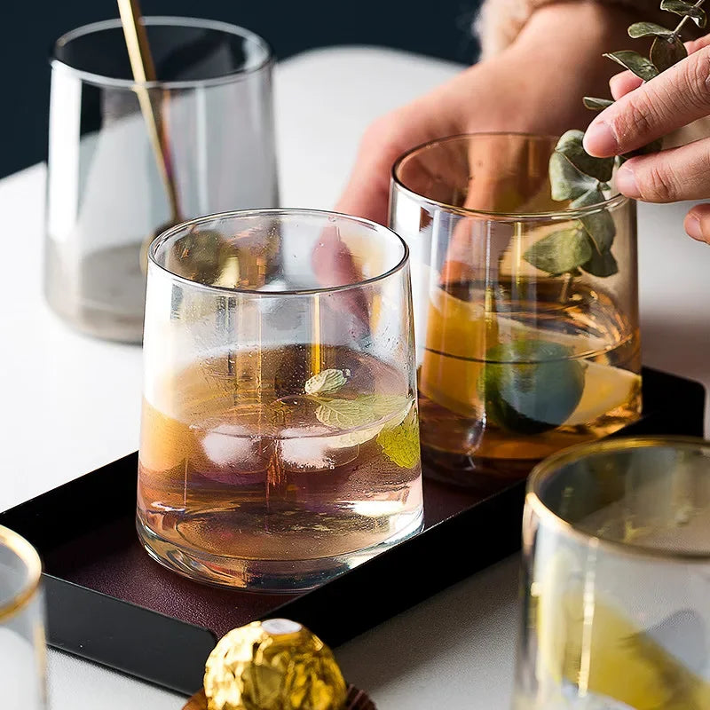 High Borosilicate Glass Mug Heat Resistant Tea Milk Lemon Juice Coffee Water Cup Bar Drinkware Lover Gift Creativity