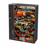 Rokr Hip Hop Street Marble Run Mechanical 3D Puzzle Gaming Decoration Automatic Futuristic Marble Run Cyberpunk Gift for Men
