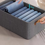 Premium Closet Organizer Box for Clothes And Pants - Layered Storage Basket for Neat Wardrobe Home Must-Have