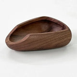 Wooden Coffee Bean Bowl Solid Wood Coffee Bean Measuring Container Espresso Dosing Cup Tea Leaf Display Tray Coffee Accessories