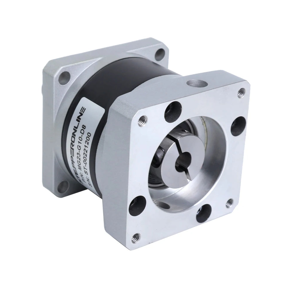 STEPPERONLINE Nema23 Planetary Gearbox Motor Speed Reducer with Ratio 5:1, 10:1, 20:1, 8mm Input for Nema 23 Stepper Motor
