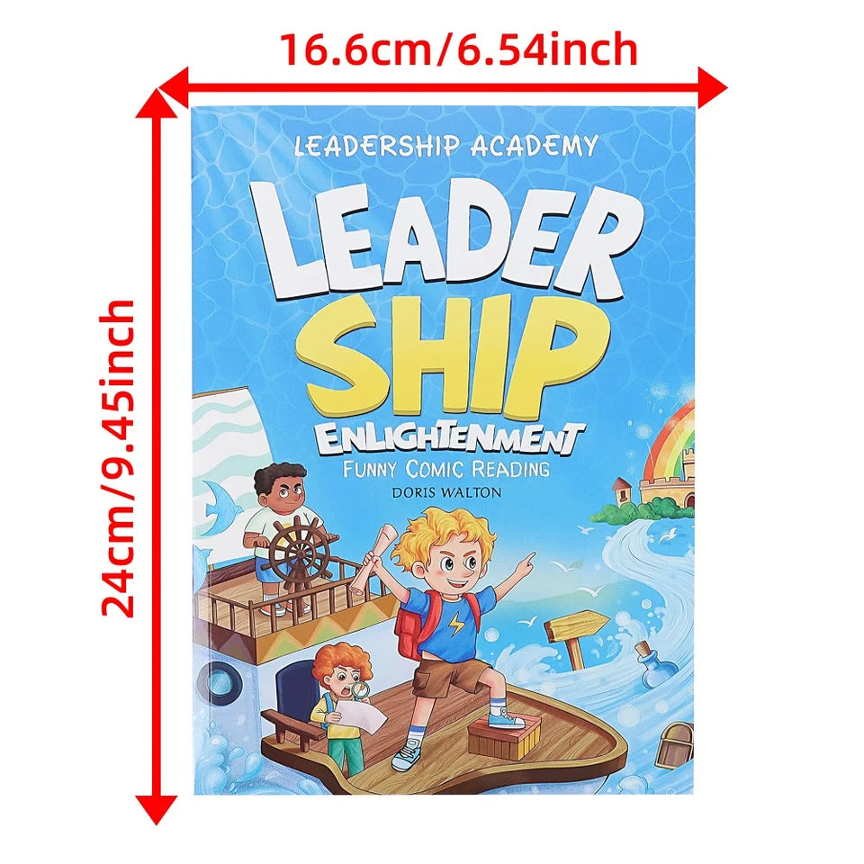 Leadership Comic Workbook for Kids | Stand Out with Communication & Responsibility | Build Young Leaders