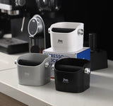 Bincoo 0.8L Coffee Knock Box Espresso Grounds Container Anti Slip Espresso Dump Bin Grind Beveled Barista Goods Cafe Accessories