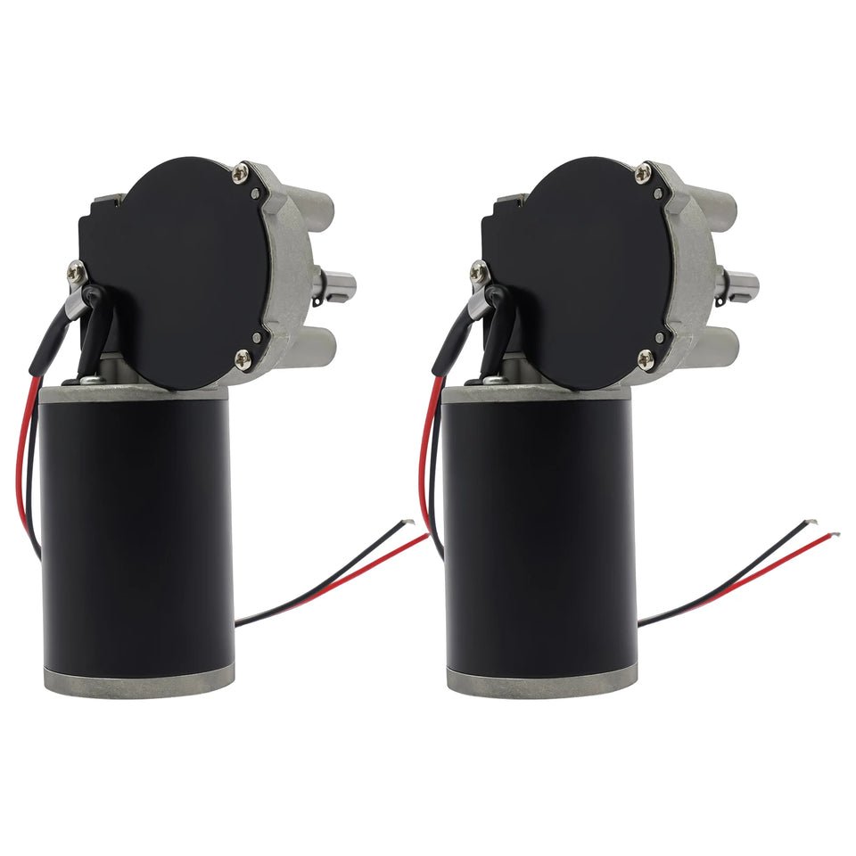 Bymaocar Dc Motor, 60w 220rpm Dc Gear Motor, Electric Gear Motor  60w-24v/12v Used in Packaging, Printing, Textile,