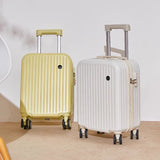 Multifunctional suitcase 18 inch small lightweight luggage with USB cup holder password suitcases 20" cabin carry-on travel bag