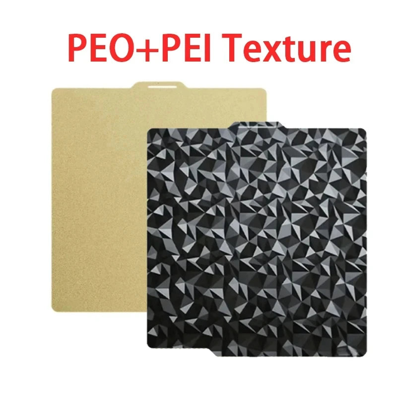 For Bambu Lab P1S P2S Build Plate A1 X1C Pei Texture 257x257 H1H PEY Peo Sheet Spring Steel For Bambulabs X1 Carbon Bambulab P1P