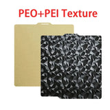 For Bambu Lab P1S P2S Build Plate A1 X1C Pei Texture 257x257 H1H PEY Peo Sheet Spring Steel For Bambulabs X1 Carbon Bambulab P1P