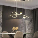 Restaurant Pendant Lights, Modern and Minimalist Bar Lighting Fixtures Long Table Lights Creative Restaurant
