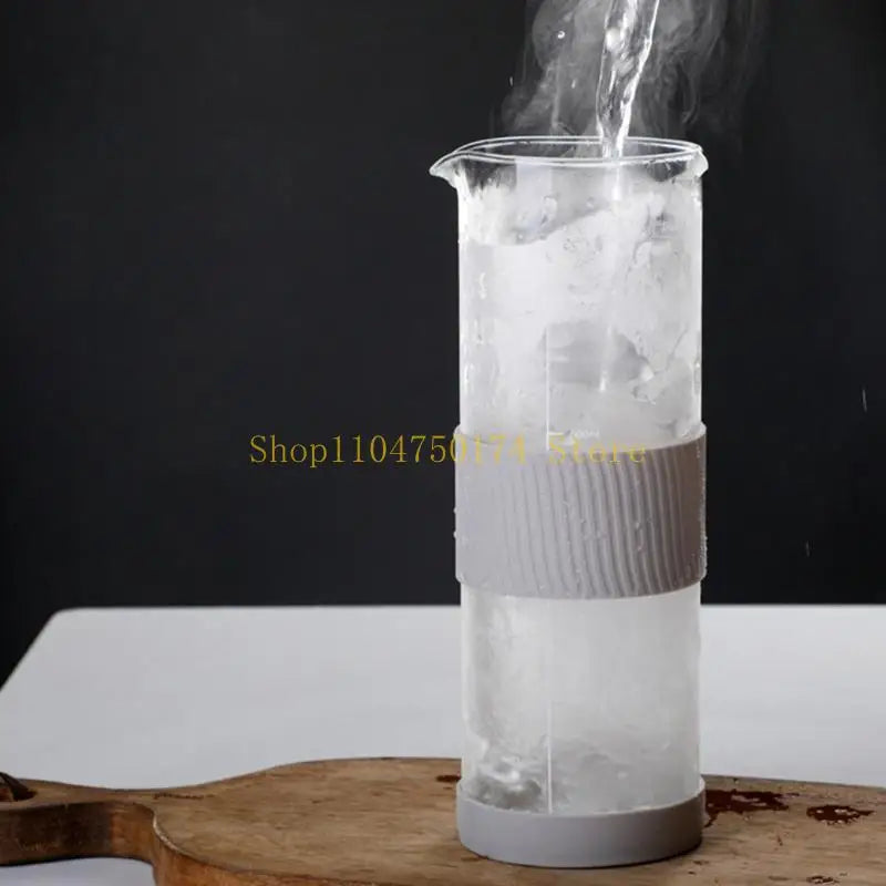 Elegant Borosilicate Glass Cold Brew Coffee Carafes Practical Cold Brew Coffee Machine with Flavor Extraction top sale