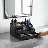 Cologne Organizer For Men, Cologne Holder For Dresser, Perfume Stand, Bathroom Countertop Organizer With Drawers